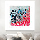 Puddles of people by Claire Desjardins on GIANT ART - blue abstract