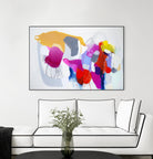 Summer ahead by Claire Desjardins on GIANT ART - pink abstract