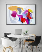 Summer ahead by Claire Desjardins on GIANT ART - pink abstract