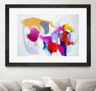 Summer ahead by Claire Desjardins on GIANT ART - red abstract artistes du québec