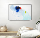 Backstage by Claire Desjardins on GIANT ART - white abstract légereté