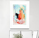 Cherry Creamsicle love by Claire Desjardins on GIANT ART - red abstract artistes du québec