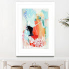 Cherry Creamsicle love by Claire Desjardins on GIANT ART - red abstract artistes du québec