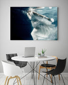 Approach by Peter Morneau on GIANT ART - white figurative artiste québécois