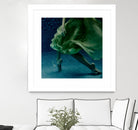 Dame 1 by Peter Morneau on GIANT ART - green photo art