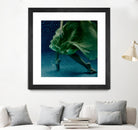 Dame 1 by Peter Morneau on GIANT ART - green photo art