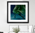 Dame 1 by Peter Morneau on GIANT ART - green photo art