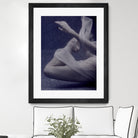 Float 1 by Peter Morneau on GIANT ART - blue figurative dancer