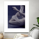 Float 1 by Peter Morneau on GIANT ART - blue figurative dancer