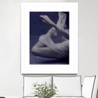 Float 1 by Peter Morneau on GIANT ART - blue figurative dancer