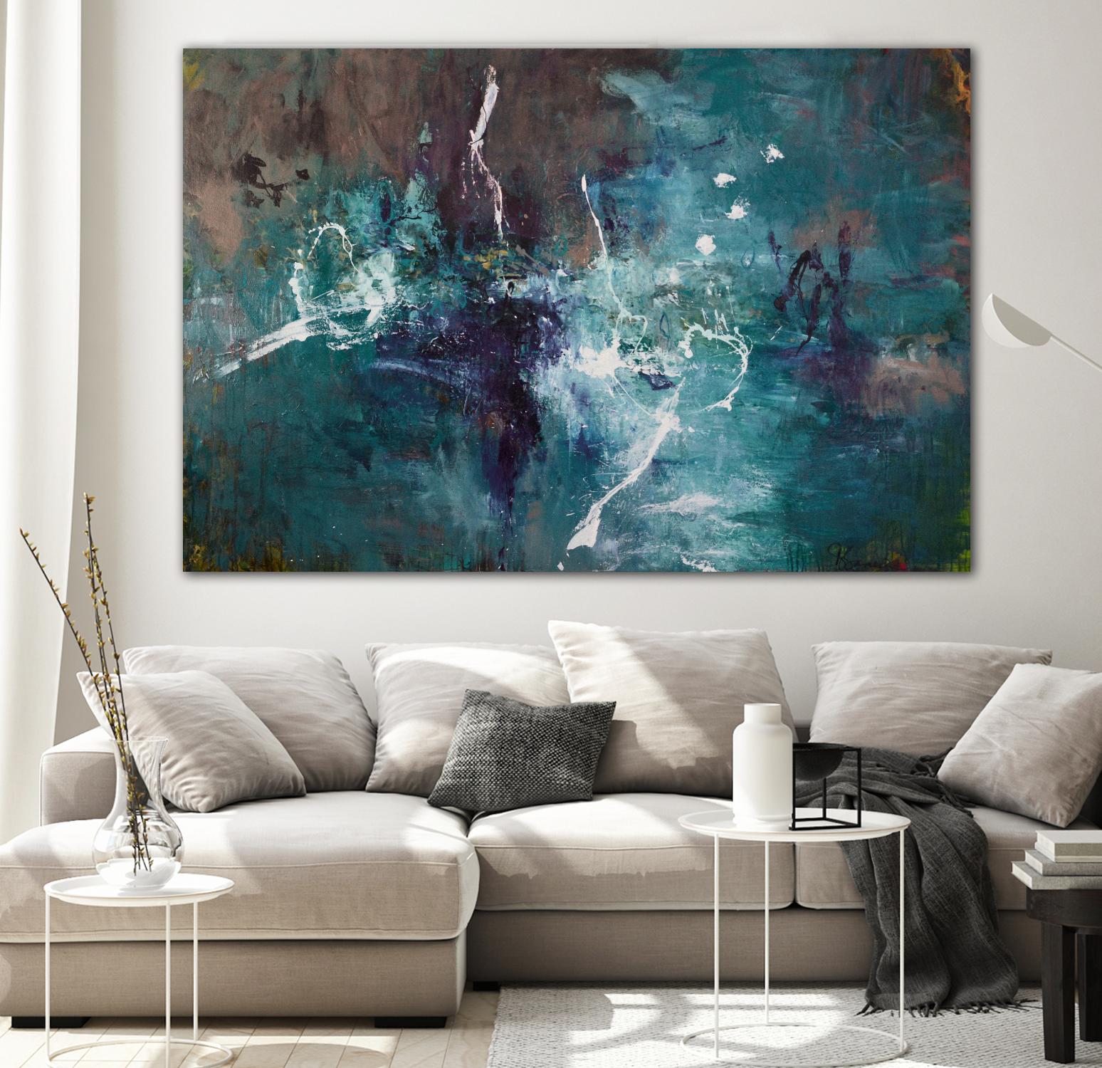 Émergence by Doris Savard on GIANT ART - grey abstract