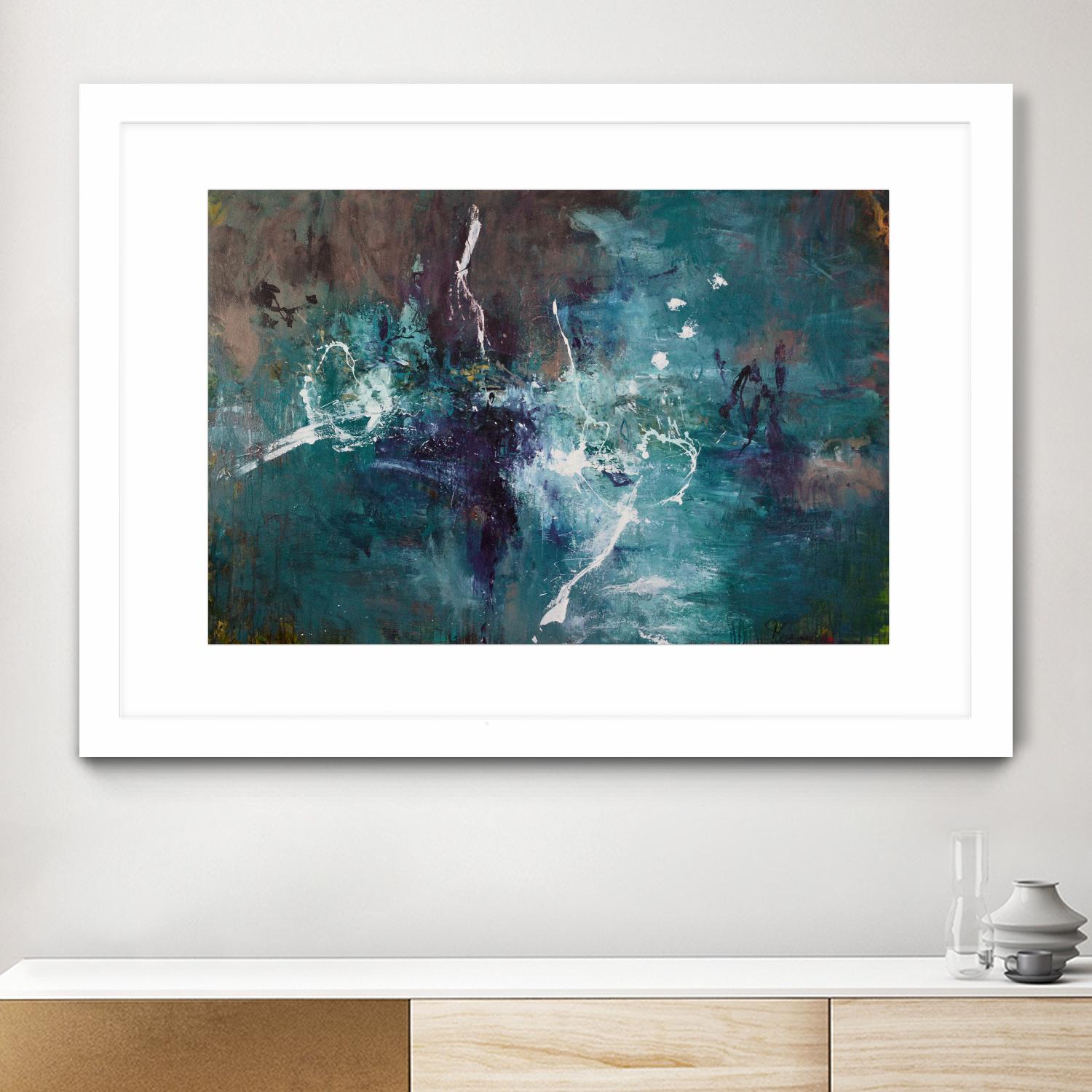 Émergence by Doris Savard on GIANT ART - grey abstract