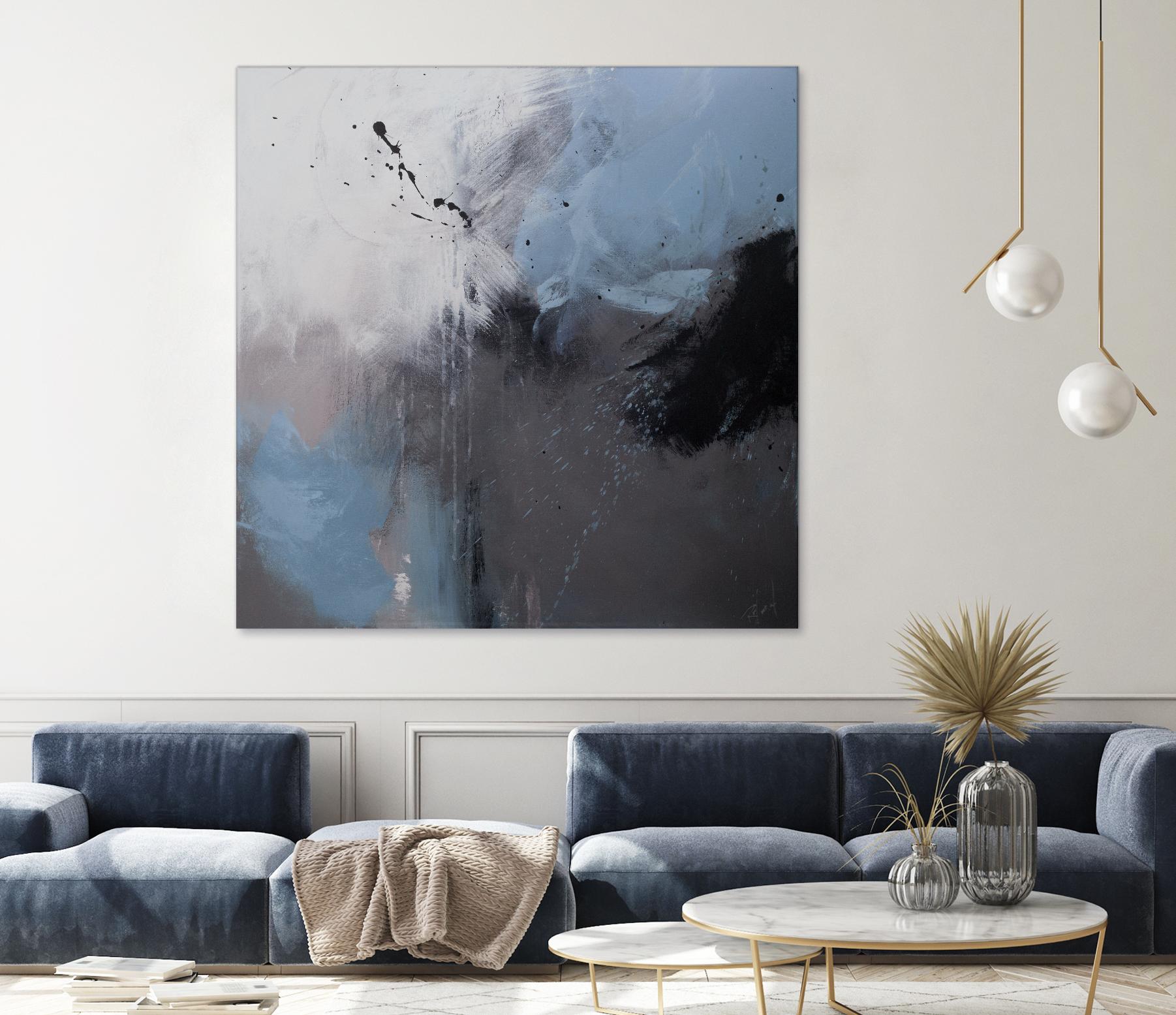 Compatible by Roland Benoît on GIANT ART - grey abstract