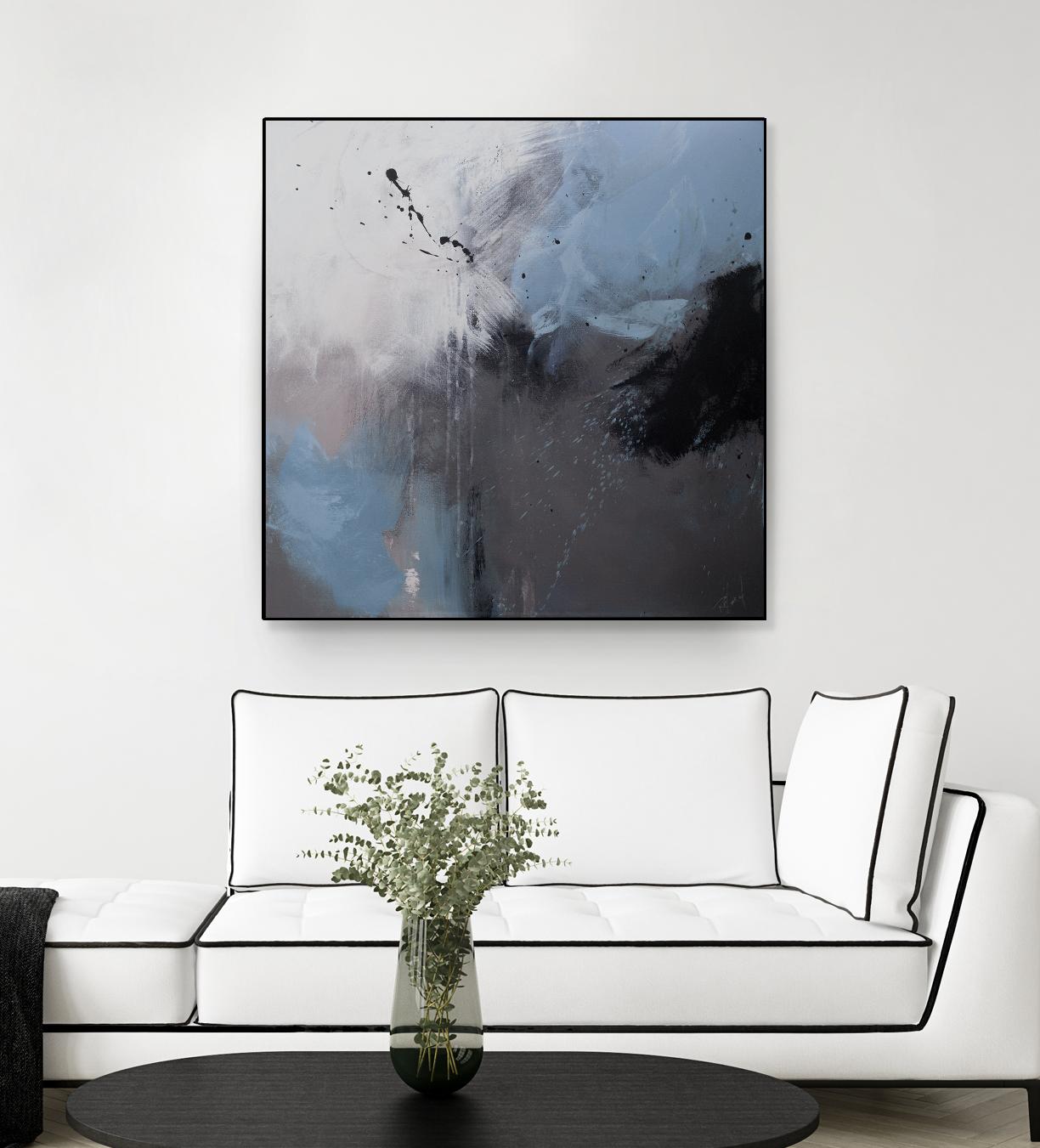 Compatible by Roland Benoît on GIANT ART - grey abstract