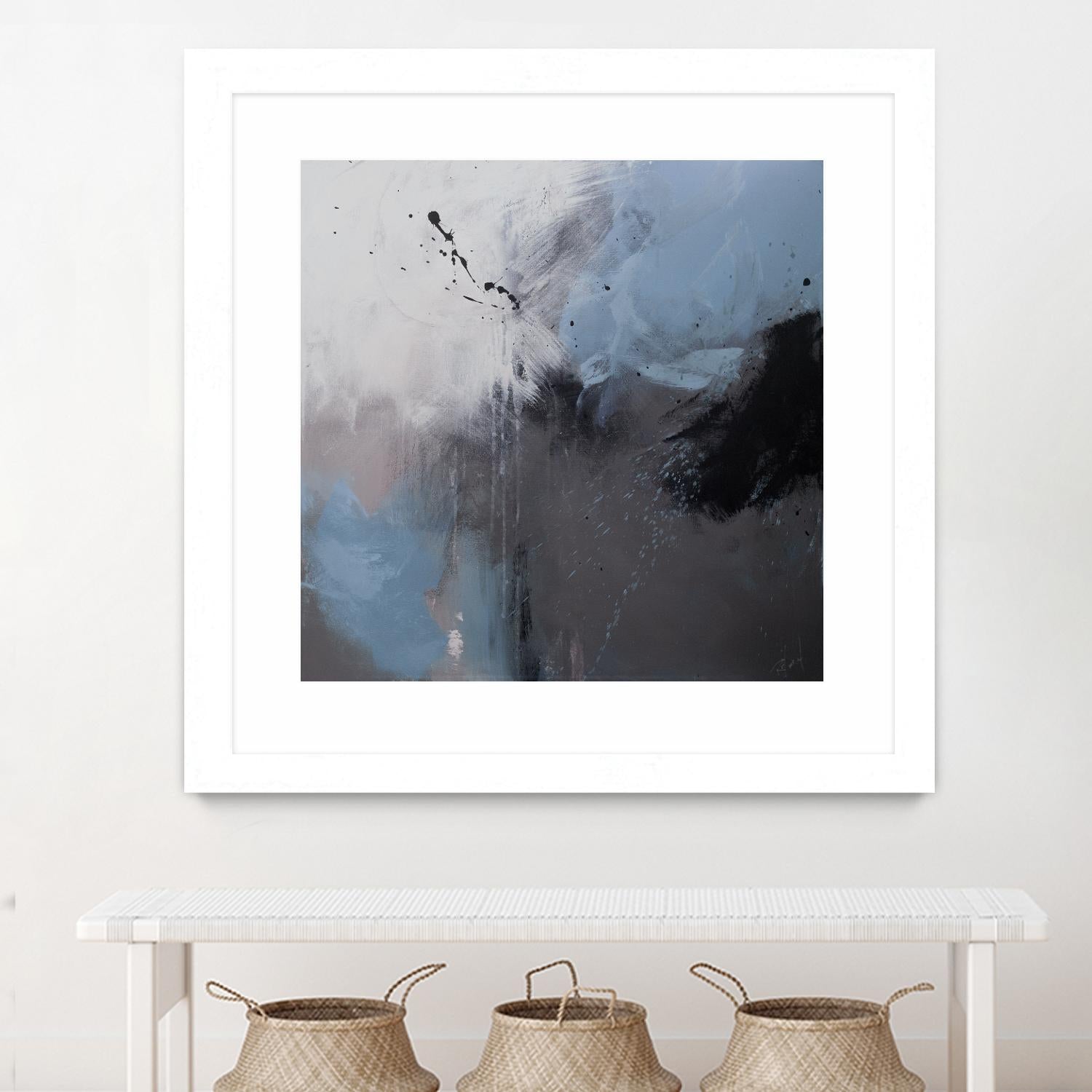 Compatible by Roland Benoît on GIANT ART - grey abstract