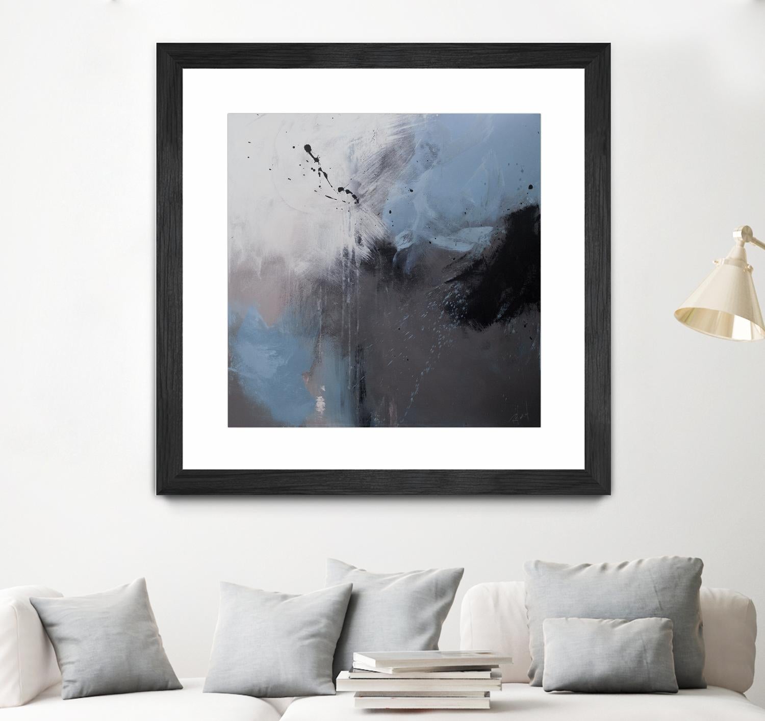 Compatible by Roland Benoît on GIANT ART - grey abstract