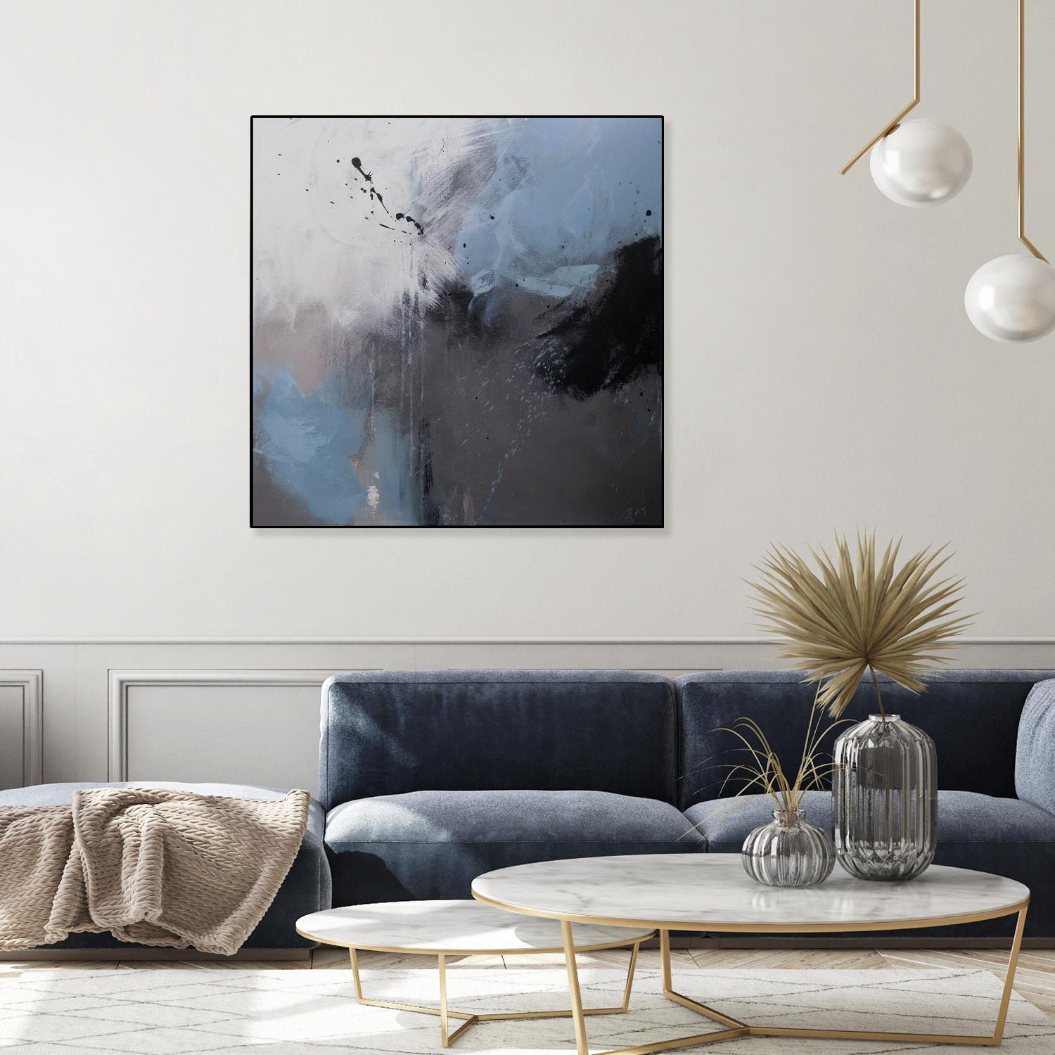 Compatible by Roland Benoît on GIANT ART - grey abstract