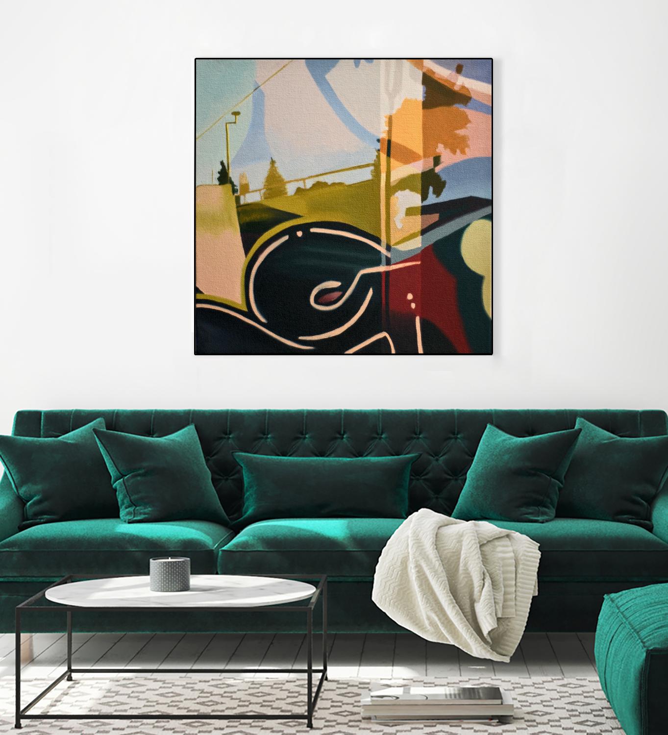 The Vestige by James Nye on GIANT ART - green street art graffiti