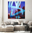 Toronto Main stream by James Nye on GIANT ART - red street art graffiti