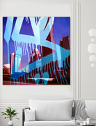 Toronto Main stream by James Nye on GIANT ART - red street art graffiti