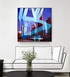 Toronto Main stream by James Nye on GIANT ART - red street art graffiti