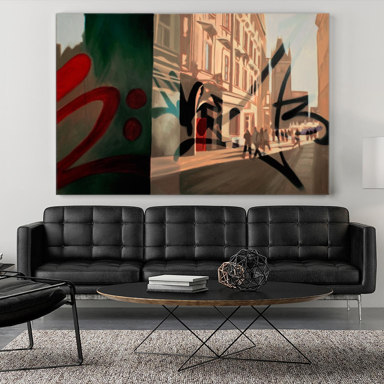 From Old Town by James Nye on GIANT ART - beige street art canadian artists