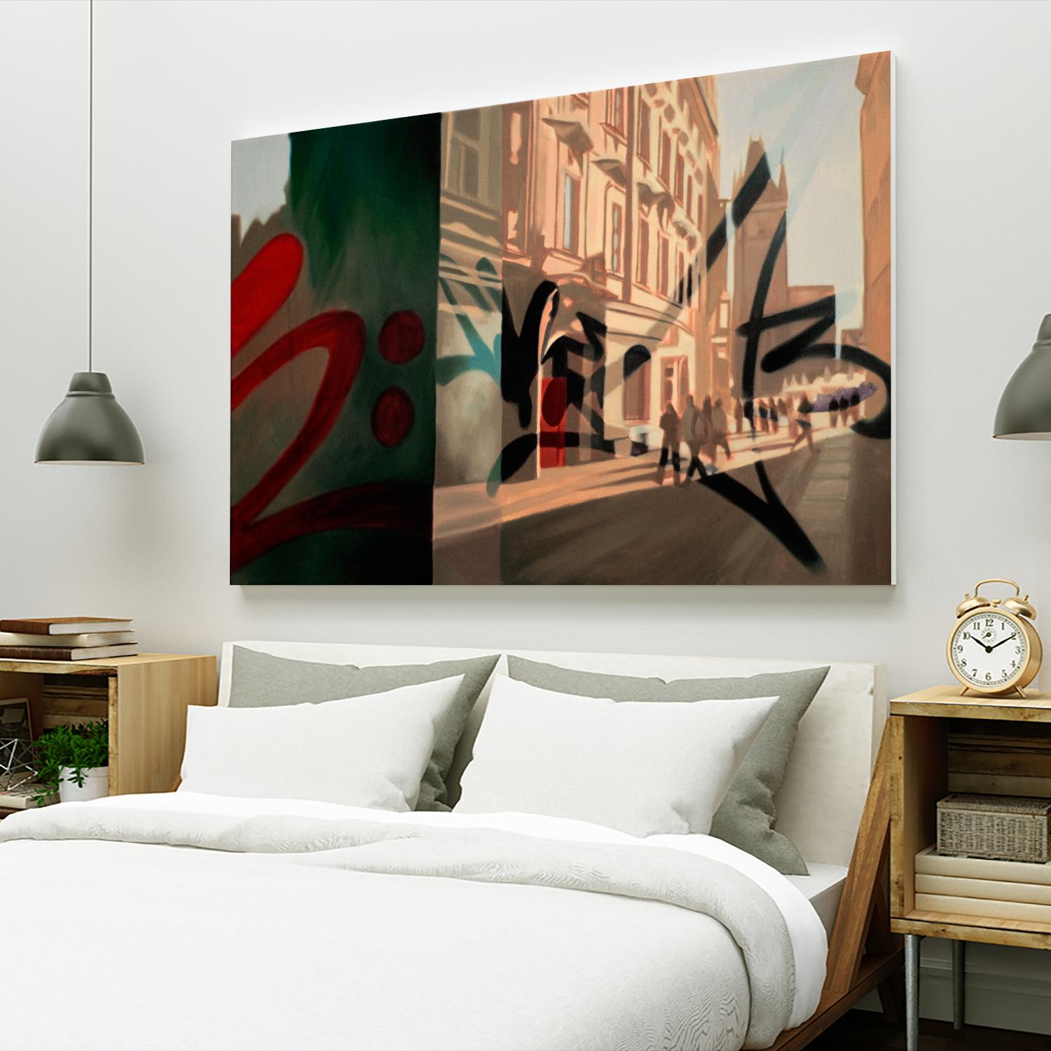 From Old Town by James Nye on GIANT ART - beige street art canadian artists