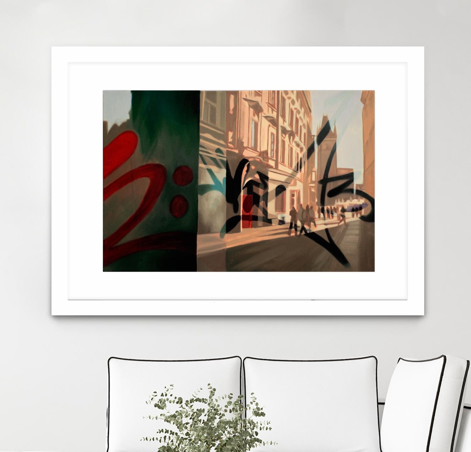 From Old Town by James Nye on GIANT ART - beige street art canadian artists