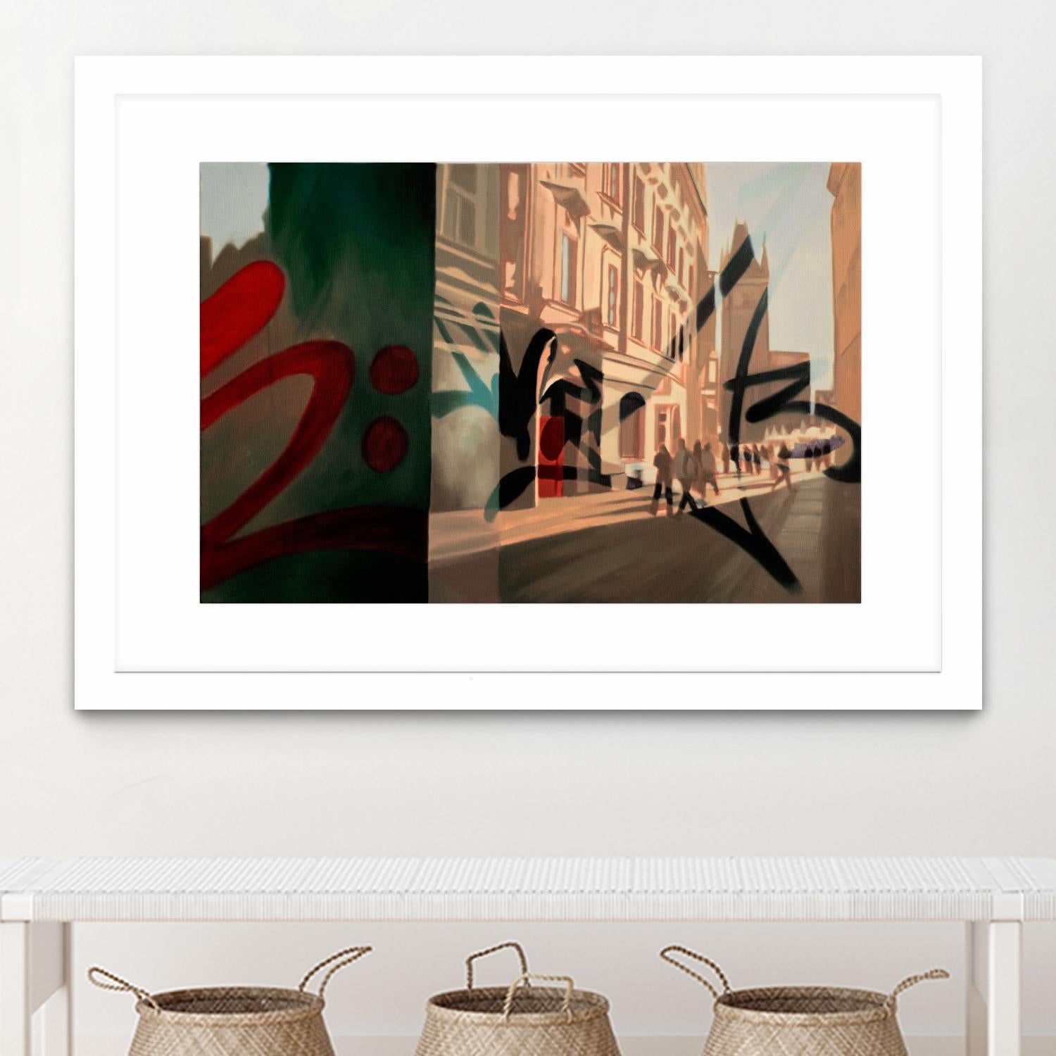 From Old Town by James Nye on GIANT ART - beige street art canadian artists