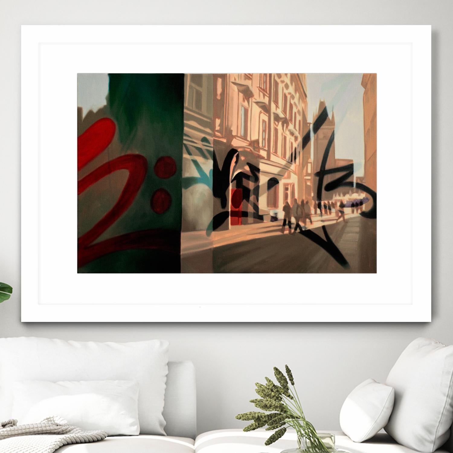 From Old Town by James Nye on GIANT ART - beige street art canadian artists