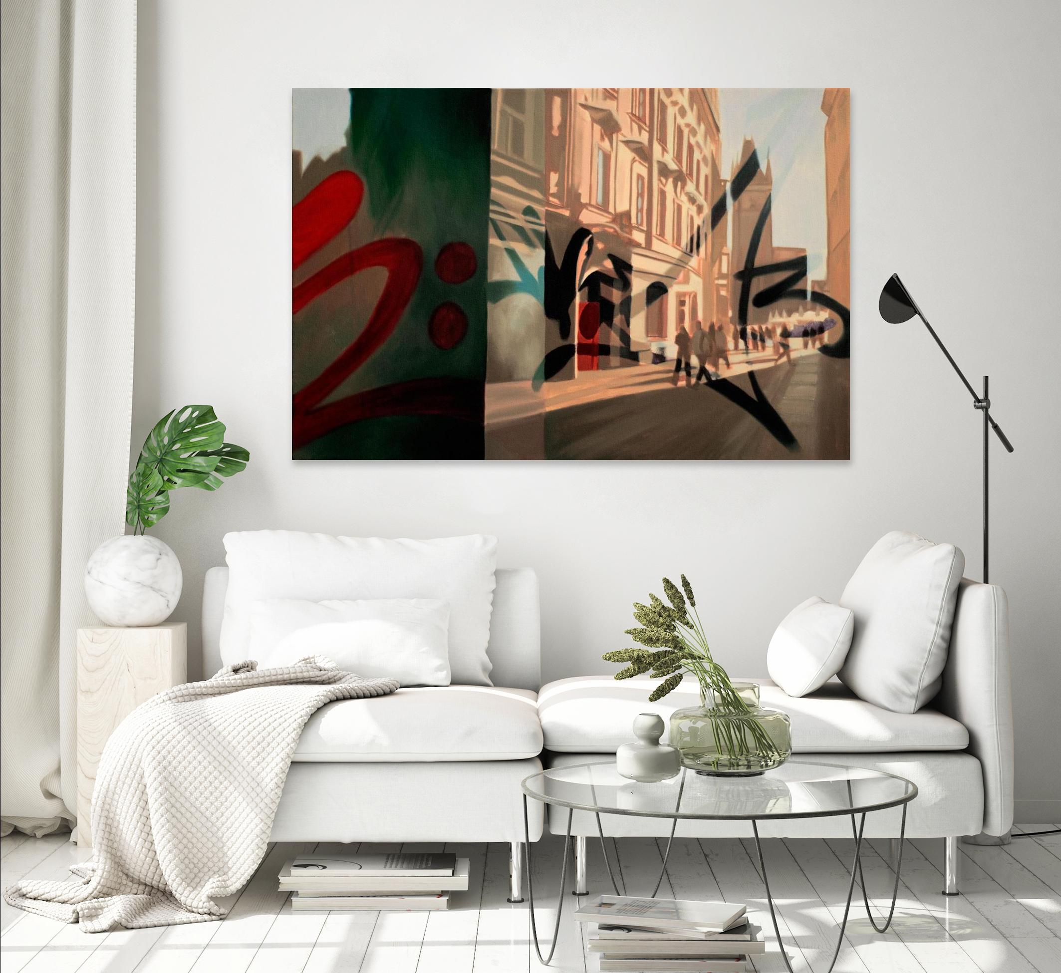 From Old Town by James Nye on GIANT ART - beige street art canadian artists