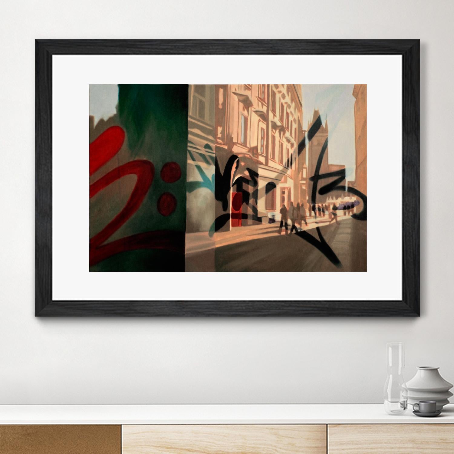 From Old Town by James Nye on GIANT ART - beige street art canadian artists