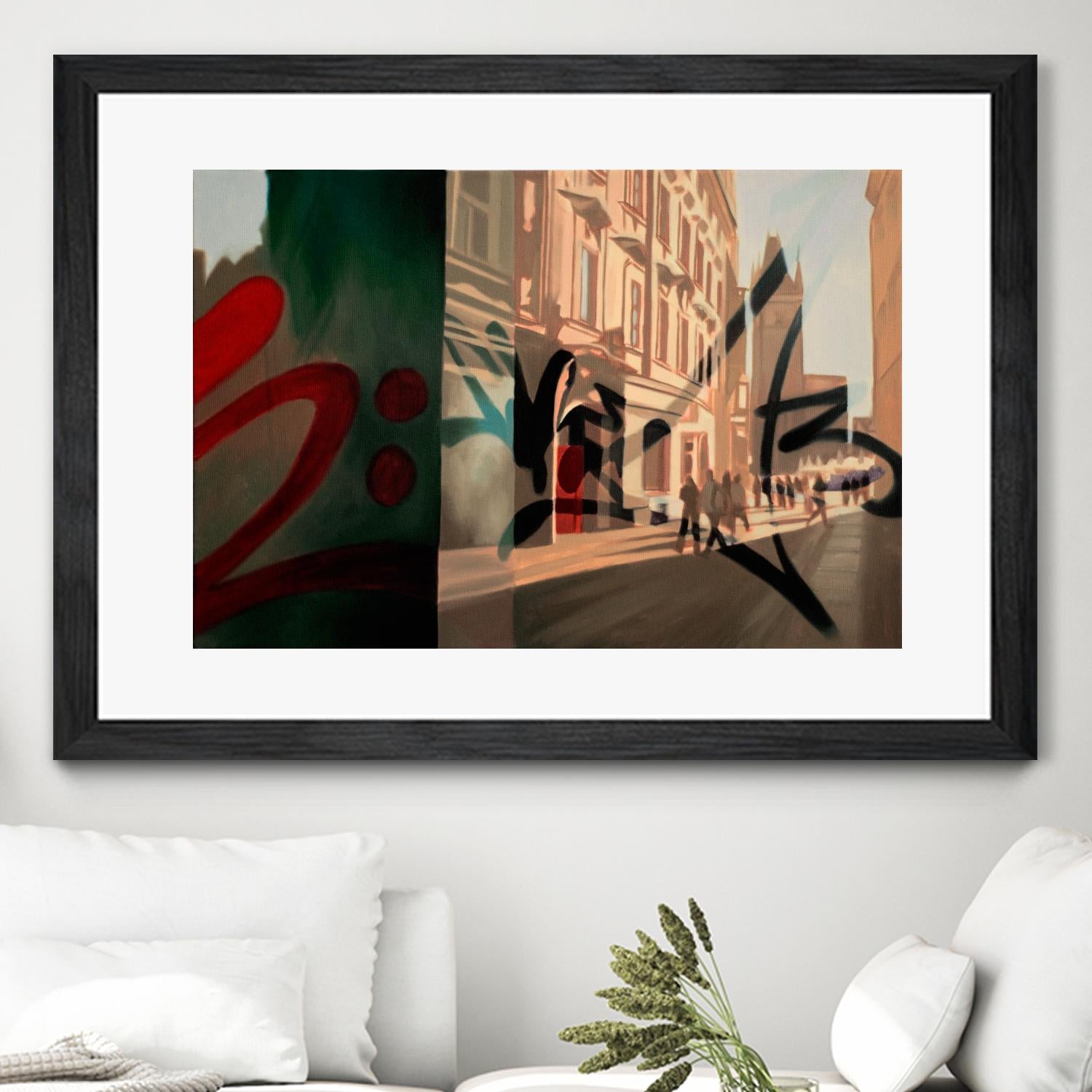 From Old Town by James Nye on GIANT ART - beige street art canadian artists