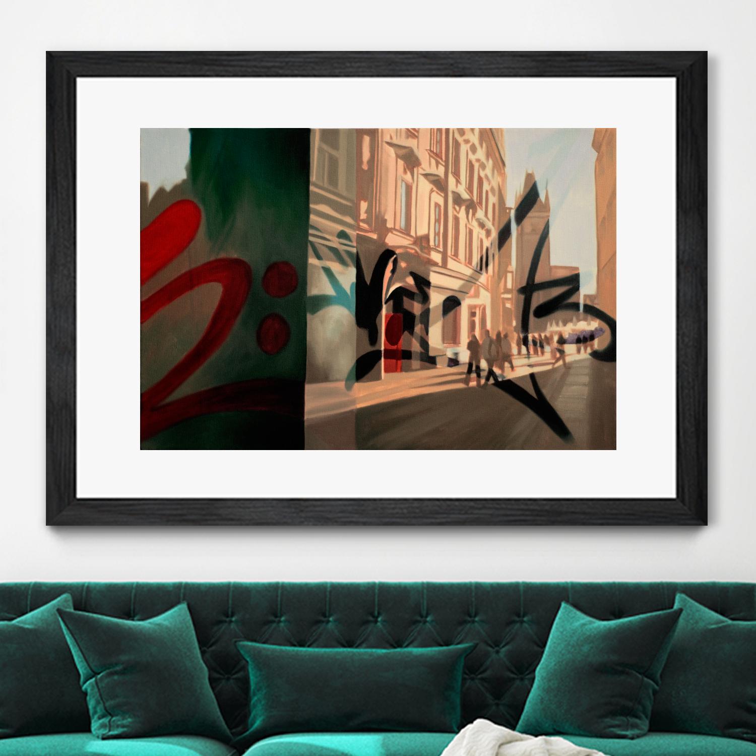 From Old Town by James Nye on GIANT ART - beige street art canadian artists