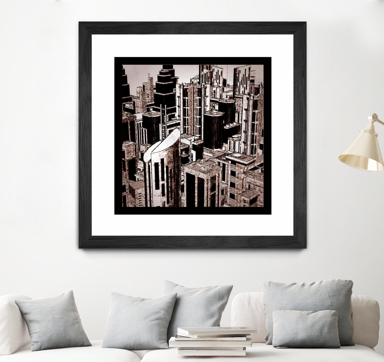 Megapolis 2 by Jefd on GIANT ART - black digital