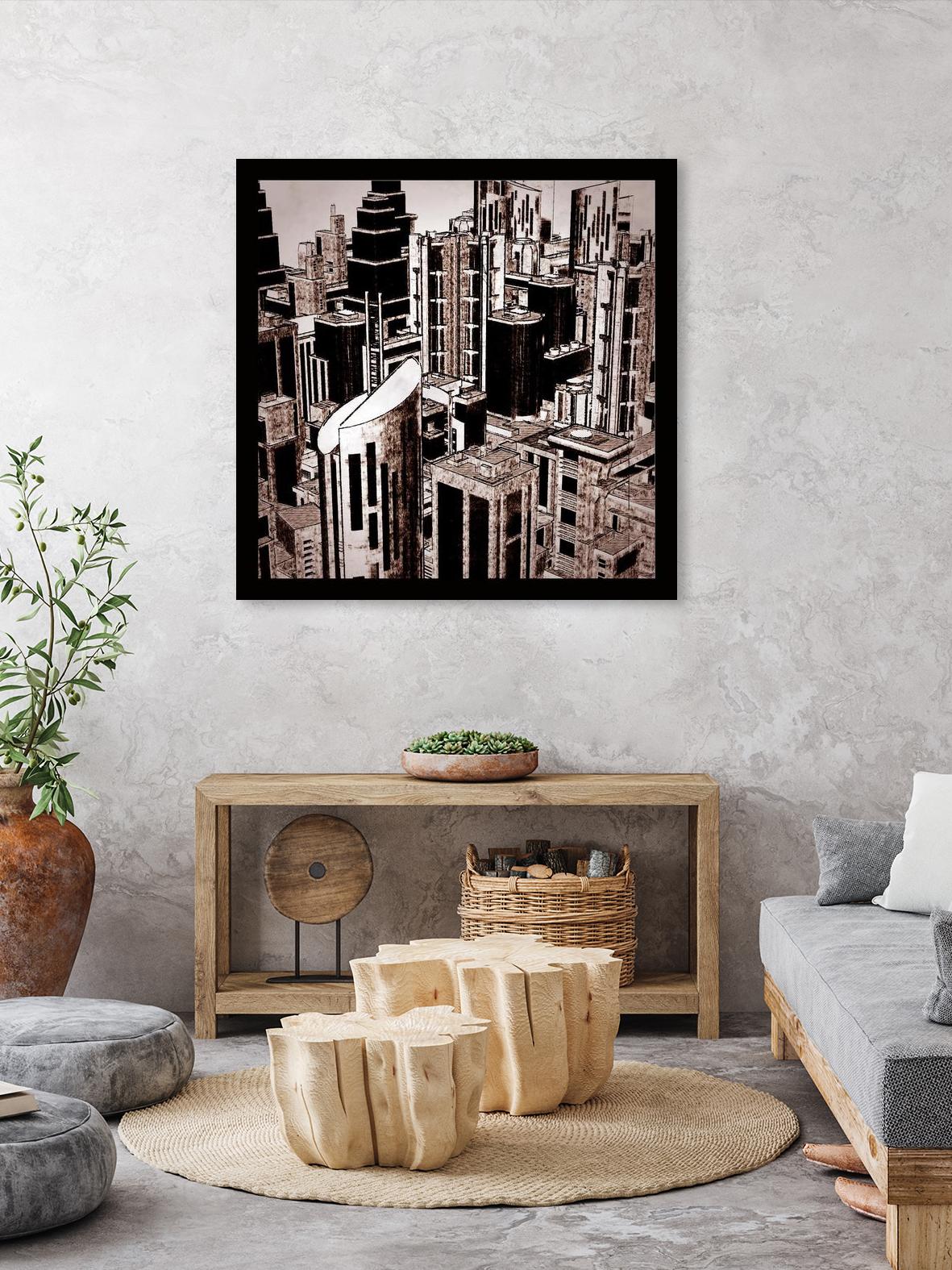 Megapolis 2 by Jefd on GIANT ART - black digital