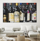 Soltanto nei suoi sogni by Marc Brochier on GIANT ART - blue figurative cellier