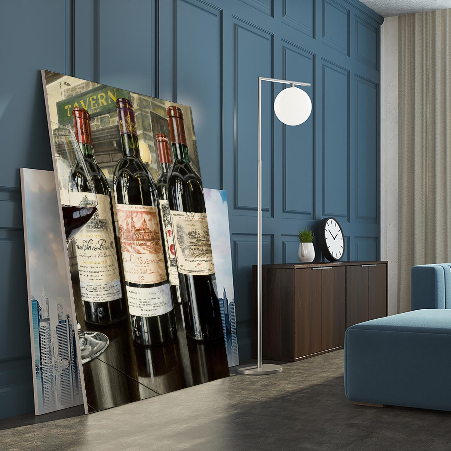 The Tavern... La grande classe by Marc Brochier on GIANT ART - beige still life alcool