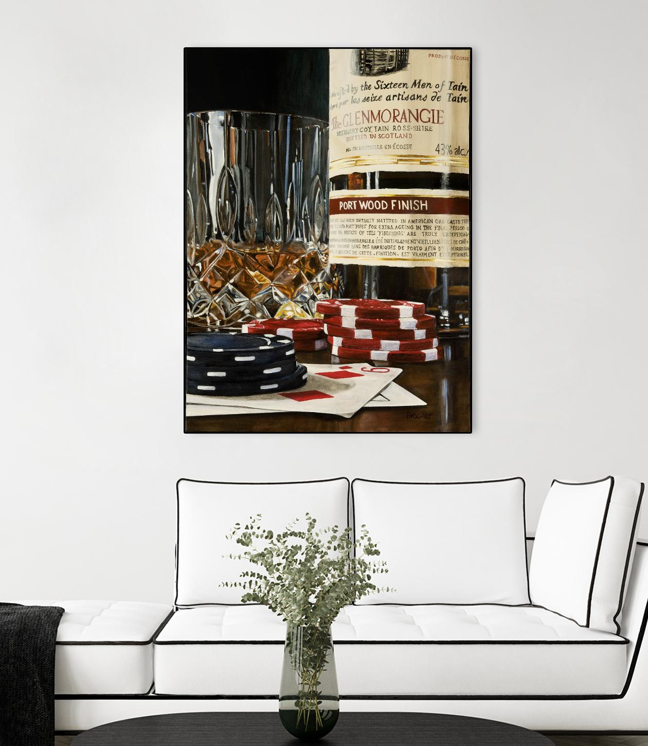 Scotch a l'apéro by Marc Brochier on GIANT ART - red still life artistes du québec