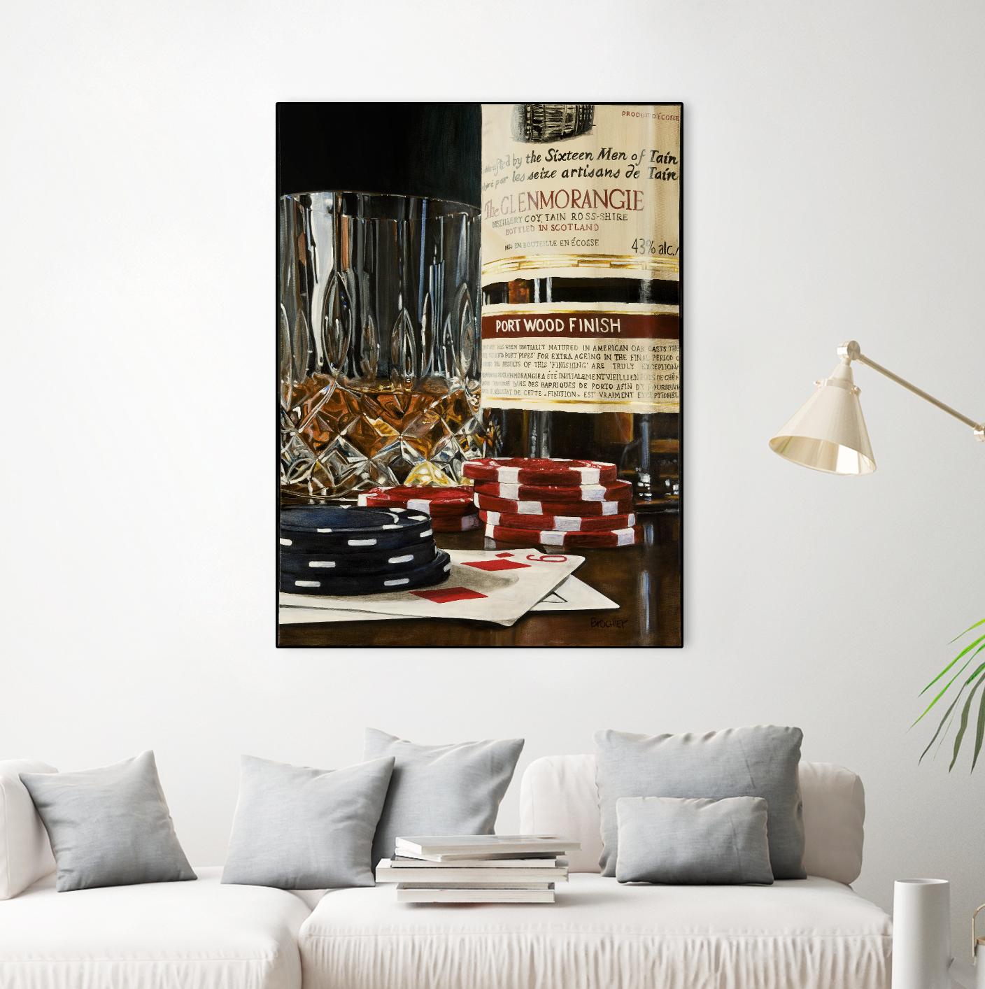 Scotch a l'apéro by Marc Brochier on GIANT ART - red still life artistes du québec