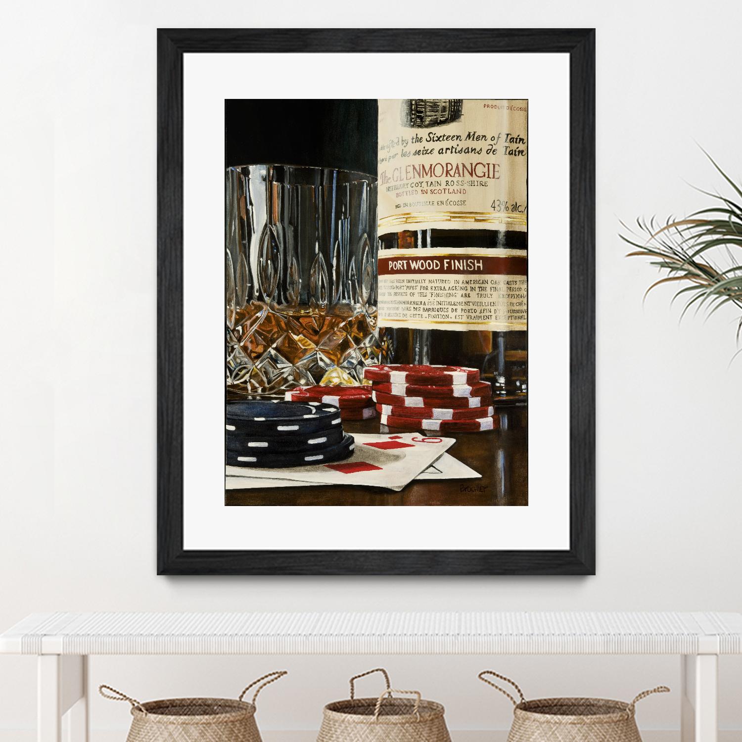 Scotch a l'apéro by Marc Brochier on GIANT ART - red still life artistes du québec