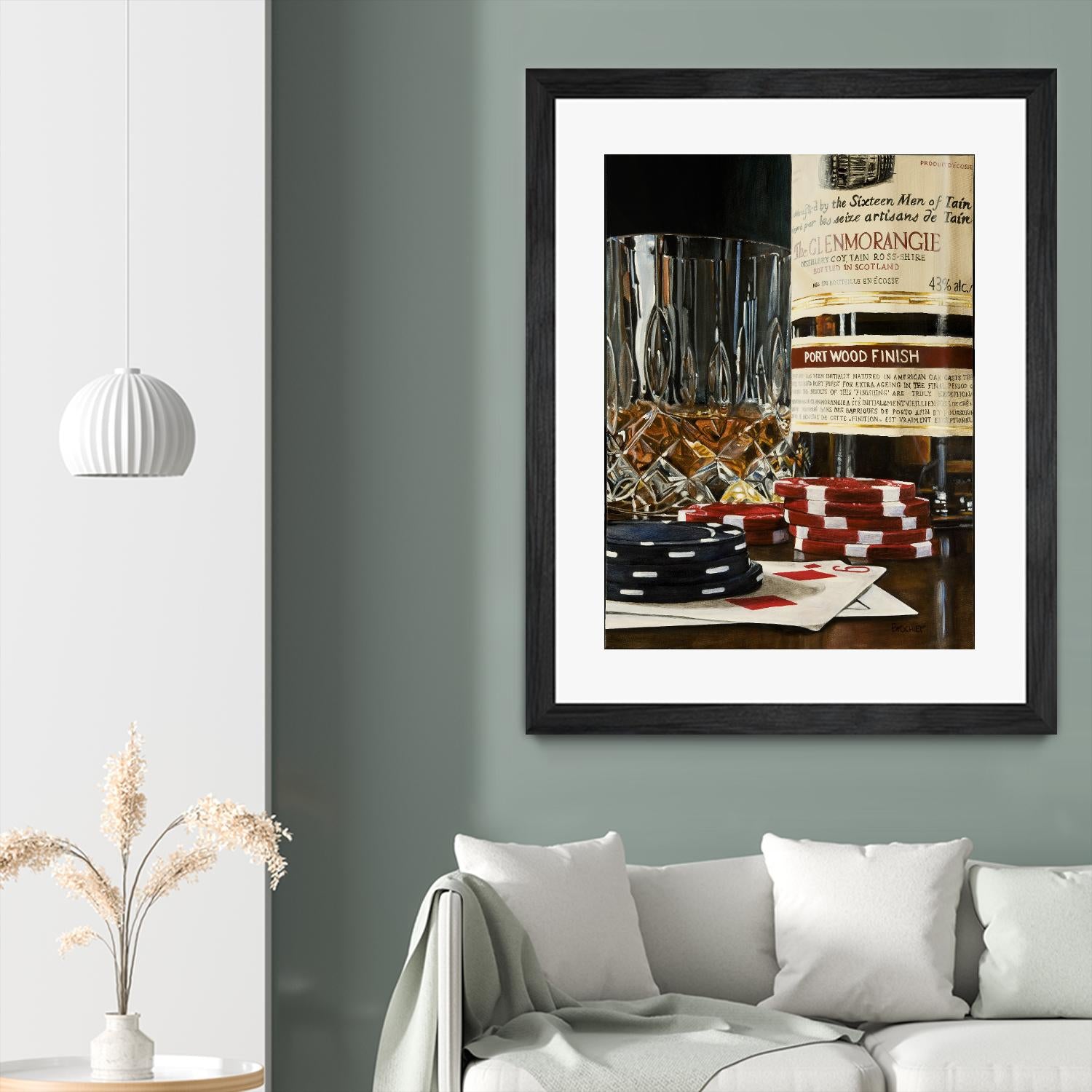 Scotch a l'apéro by Marc Brochier on GIANT ART - red still life artistes du québec