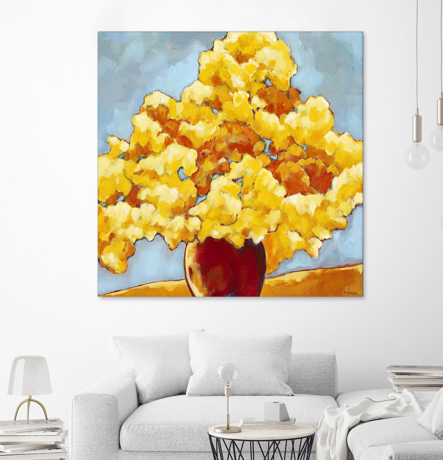 Golden Glory by Bram Rubinger on GIANT ART - orange flowers bouquet