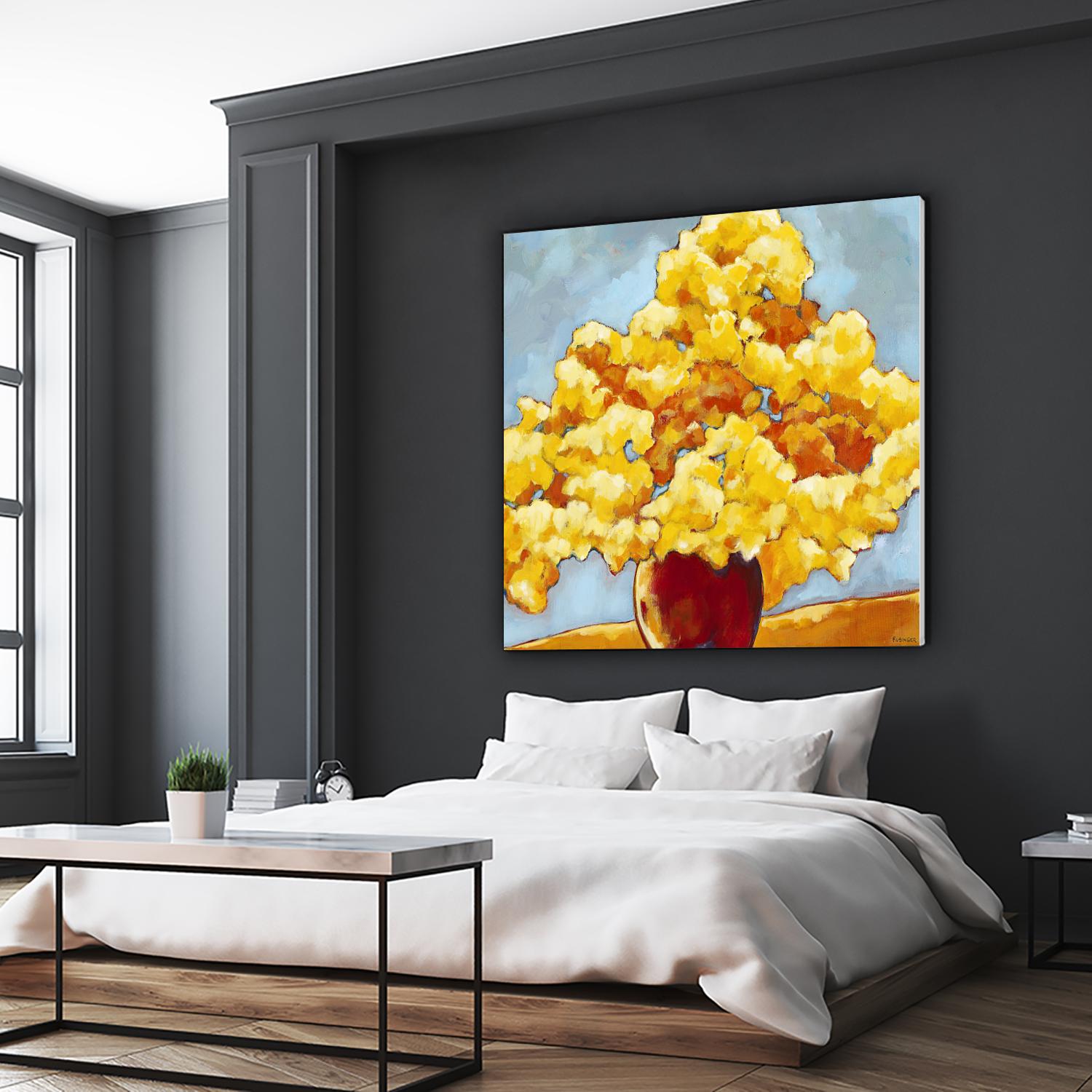 Golden Glory by Bram Rubinger on GIANT ART - orange flowers bouquet