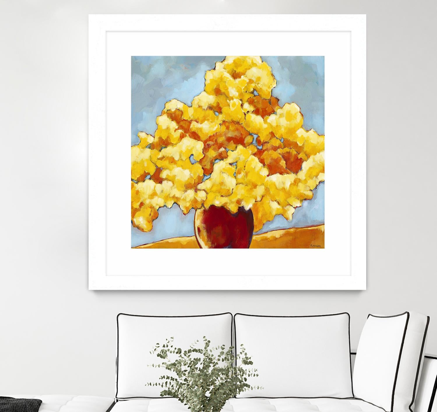 Golden Glory by Bram Rubinger on GIANT ART - orange flowers bouquet