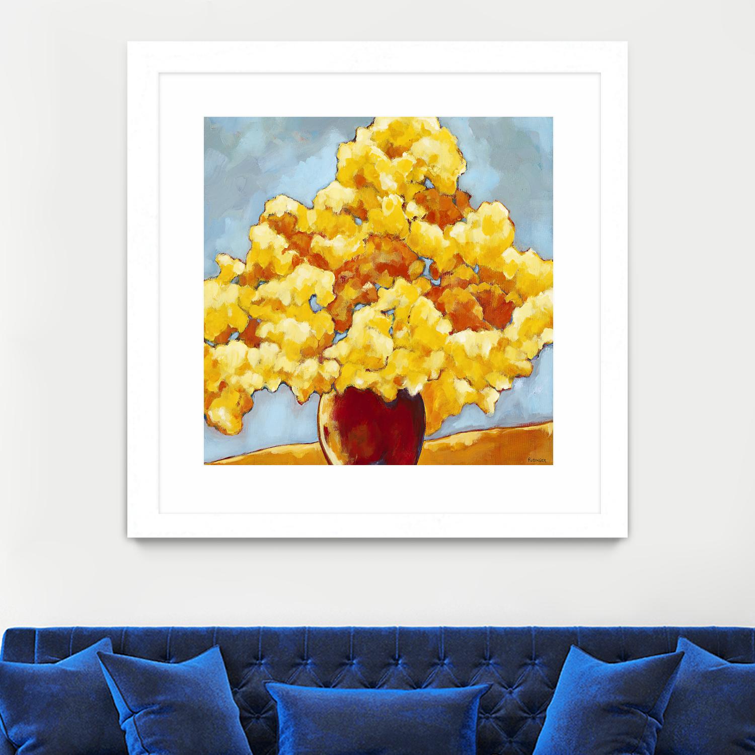 Golden Glory by Bram Rubinger on GIANT ART - orange flowers bouquet