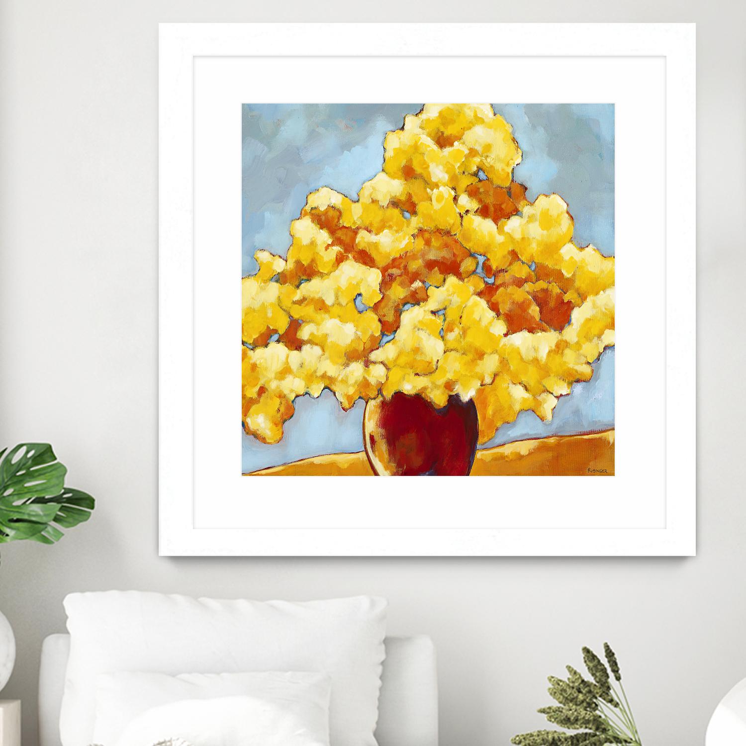 Golden Glory by Bram Rubinger on GIANT ART - orange flowers bouquet