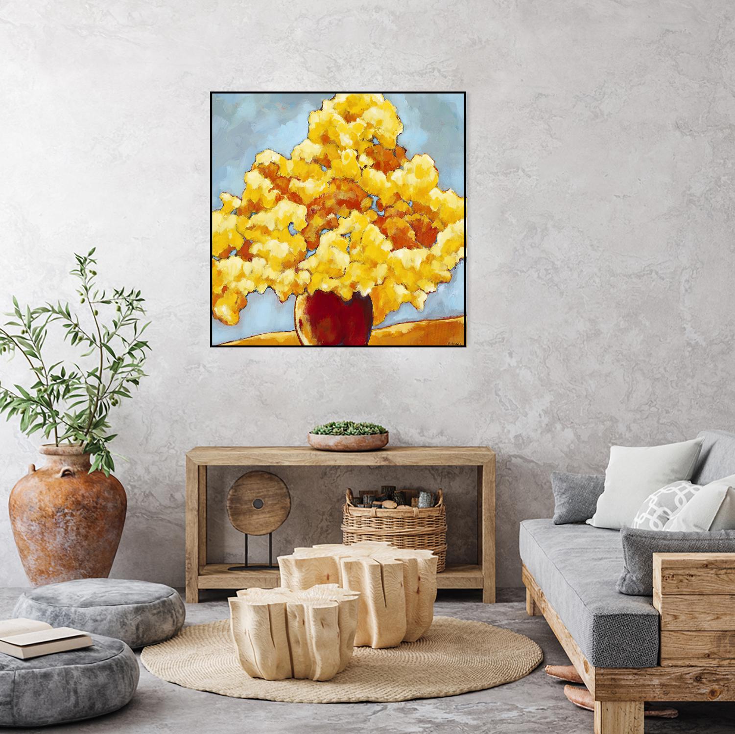 Golden Glory by Bram Rubinger on GIANT ART - orange flowers bouquet