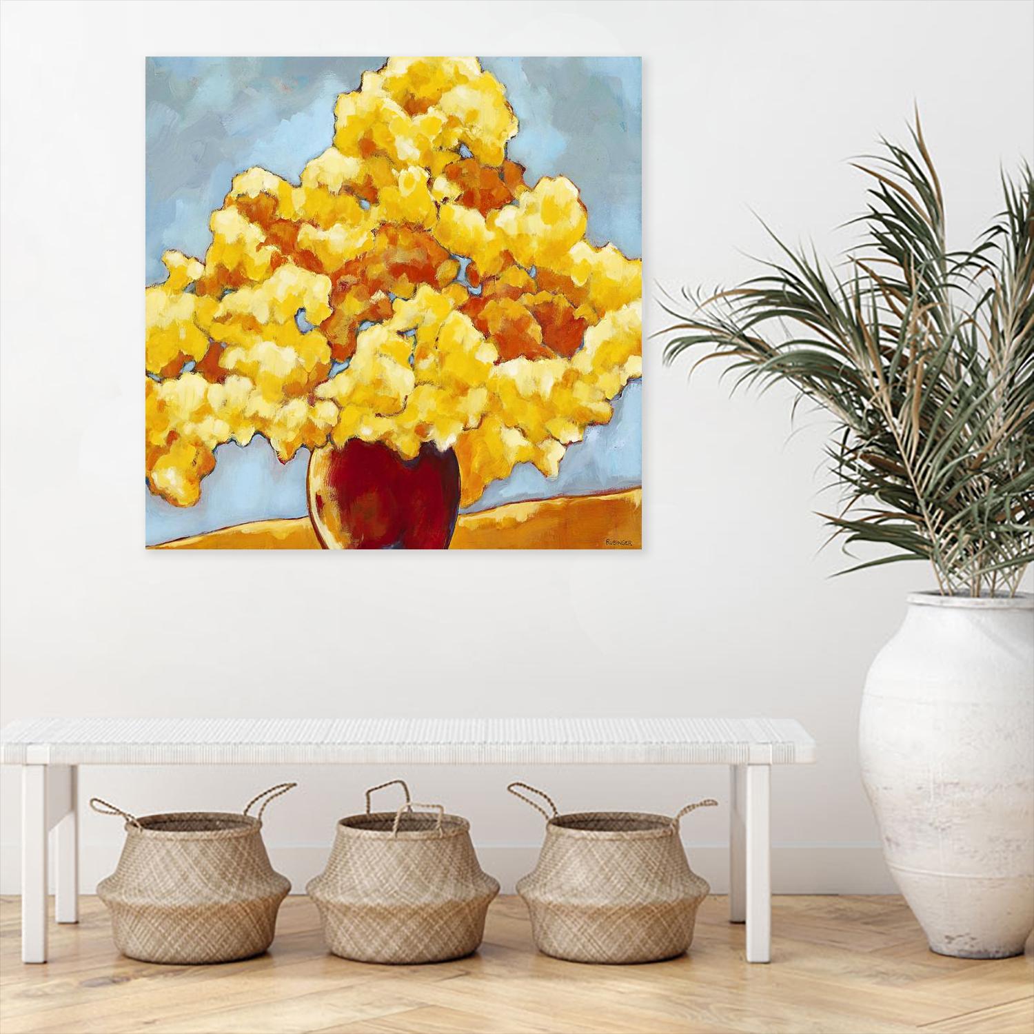 Golden Glory by Bram Rubinger on GIANT ART - orange flowers bouquet
