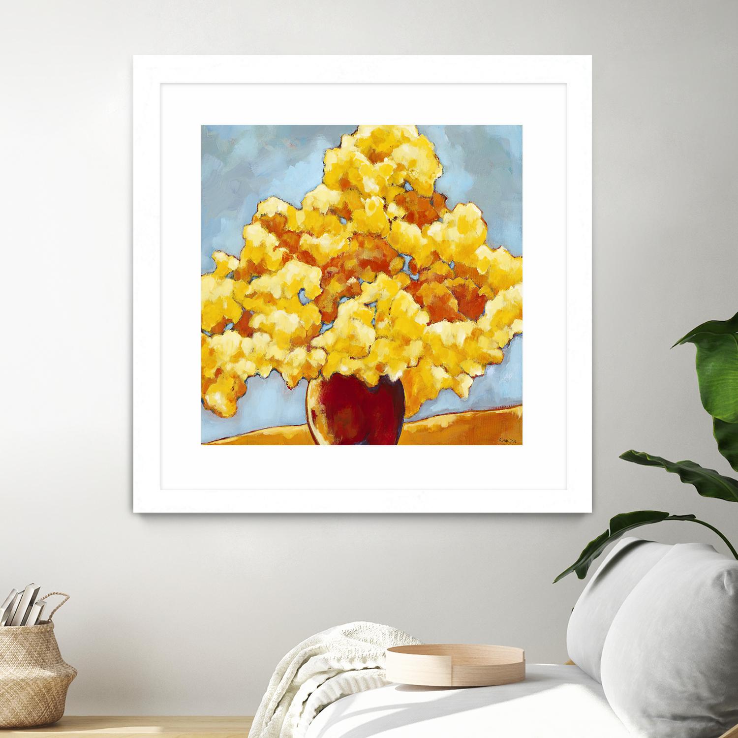 Golden Glory by Bram Rubinger on GIANT ART - orange flowers bouquet